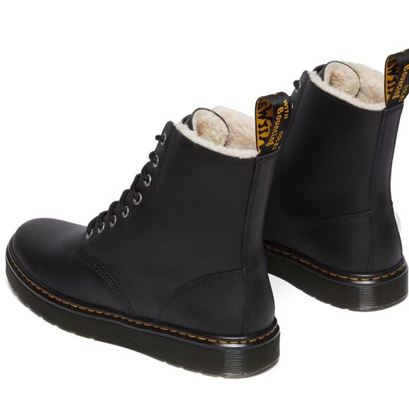 Women's Dr. Martens Zavala Combat Boots Faux Lining - Picture 11 of 16